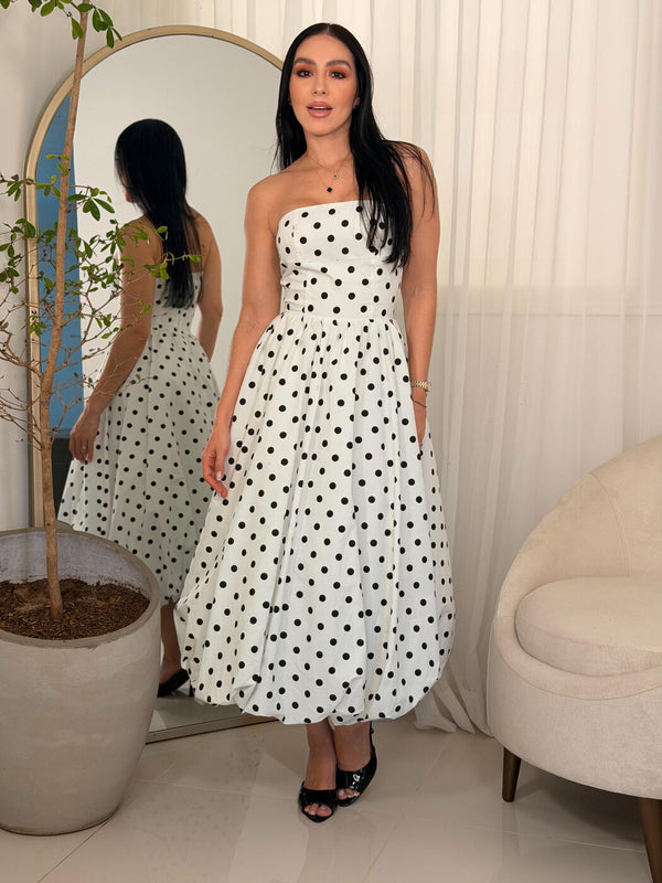 Vestido Lunares